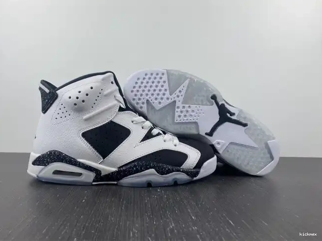Rep MAX Jordan 6 Retro Oreo 384664-101 0326
